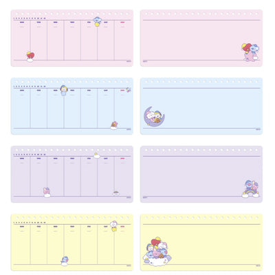 BT21 x Monopoly - Baby Weekly Planner DREAM