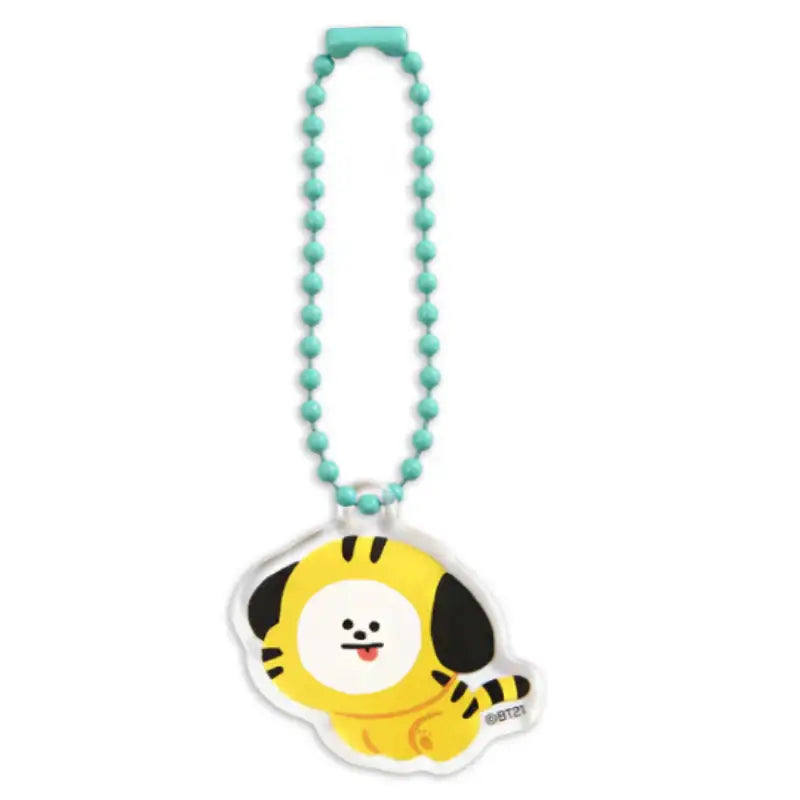 Monopoly X BT21 - Acrylic Simple Key Ring - Tiger - BT21 - Keyrings - Harumio