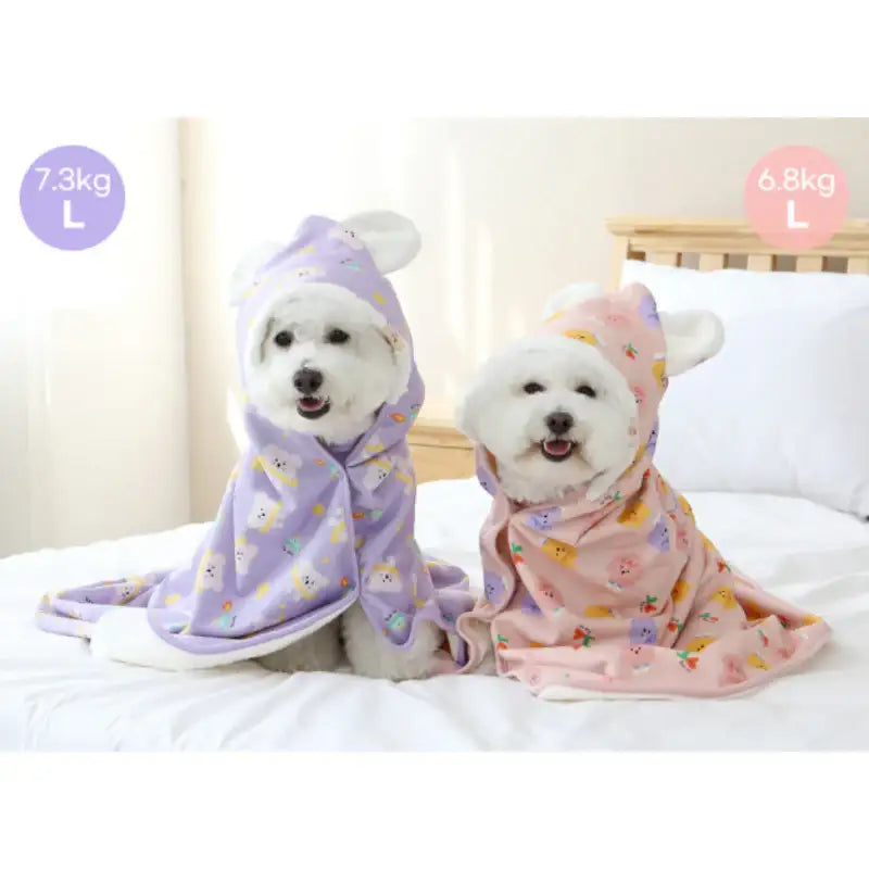 ITSDOG - Dog Cat Soft Bebe Hooded Winter Blanket - ITSDOG - Pet Accesories - Harumio