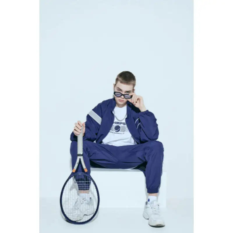 Born Champs x Joohoney - CHMPS Wind Jacket Set-up - Born Champs - Jacket - Harumio