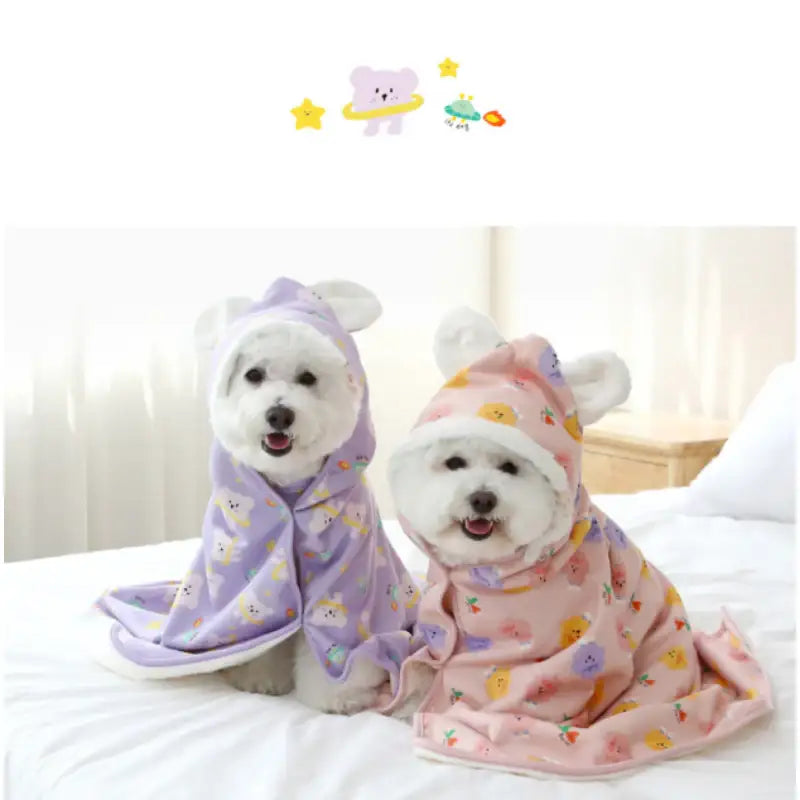 ITSDOG - Dog Cat Soft Bebe Hooded Winter Blanket - ITSDOG - Pet Accesories - Harumio