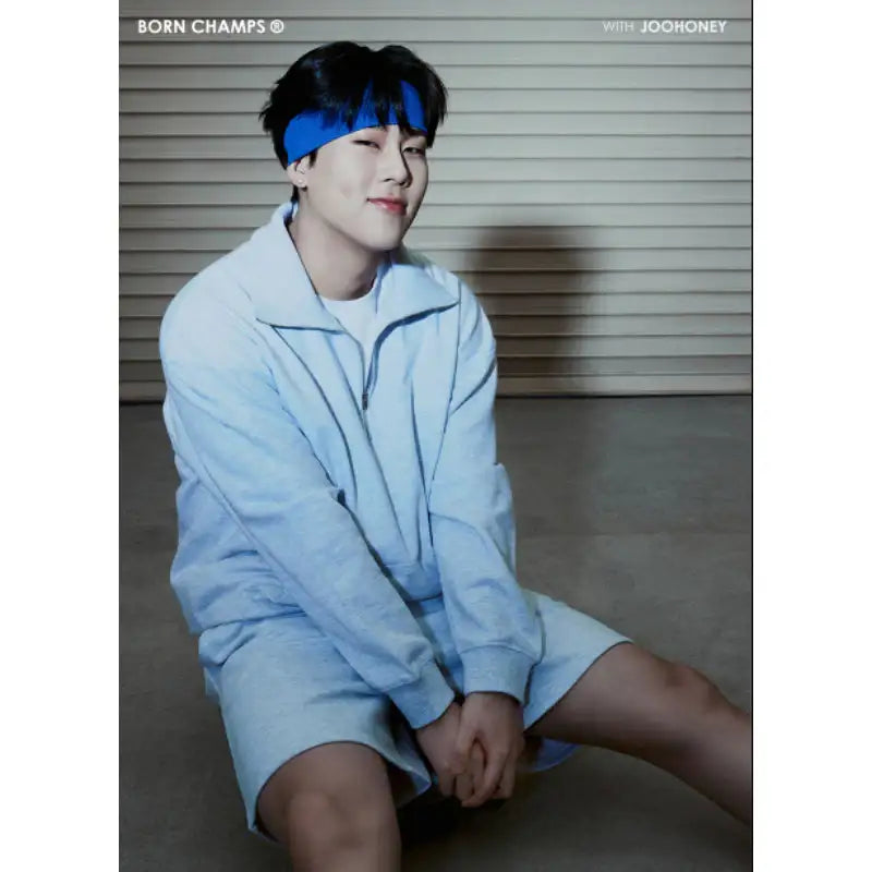 Born Champs x Joohoney - 08 Logo Half Zip Up - Born Champs - Clothings - Harumio