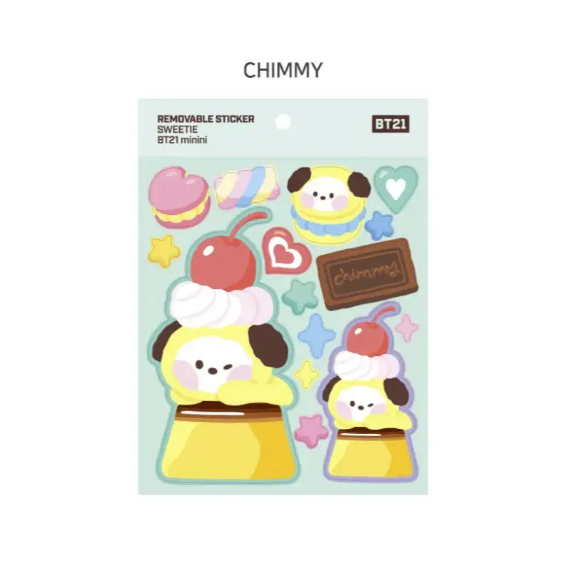 Monopoly x BT21 - Removable Sticker - Sweetie - Monopoly - Accessories - Harumio