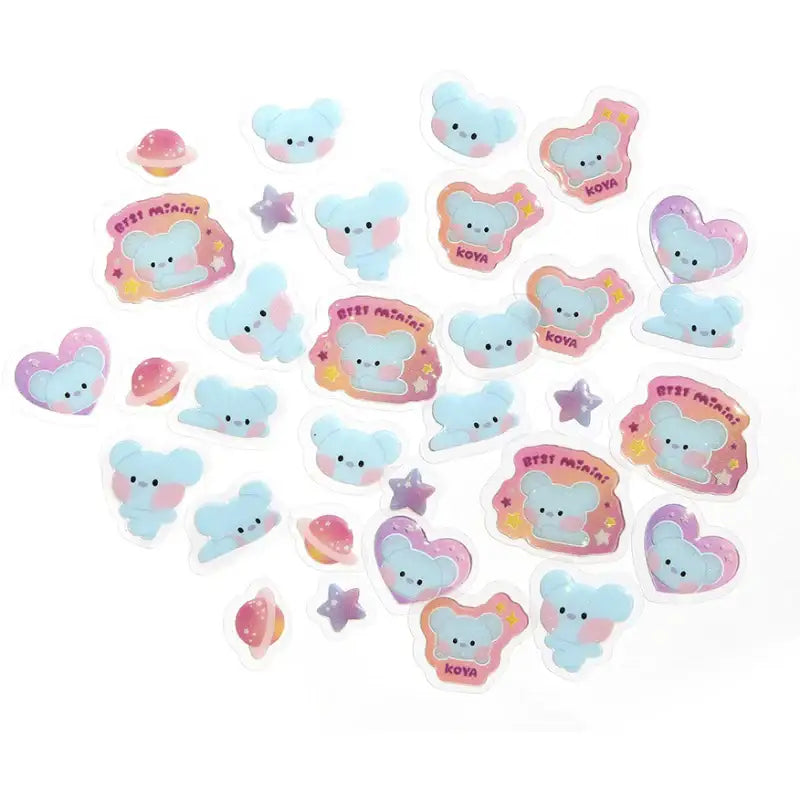 Monopoly x BT21 - Minini Flake Sticker - Monopoly - Stationery - Harumio