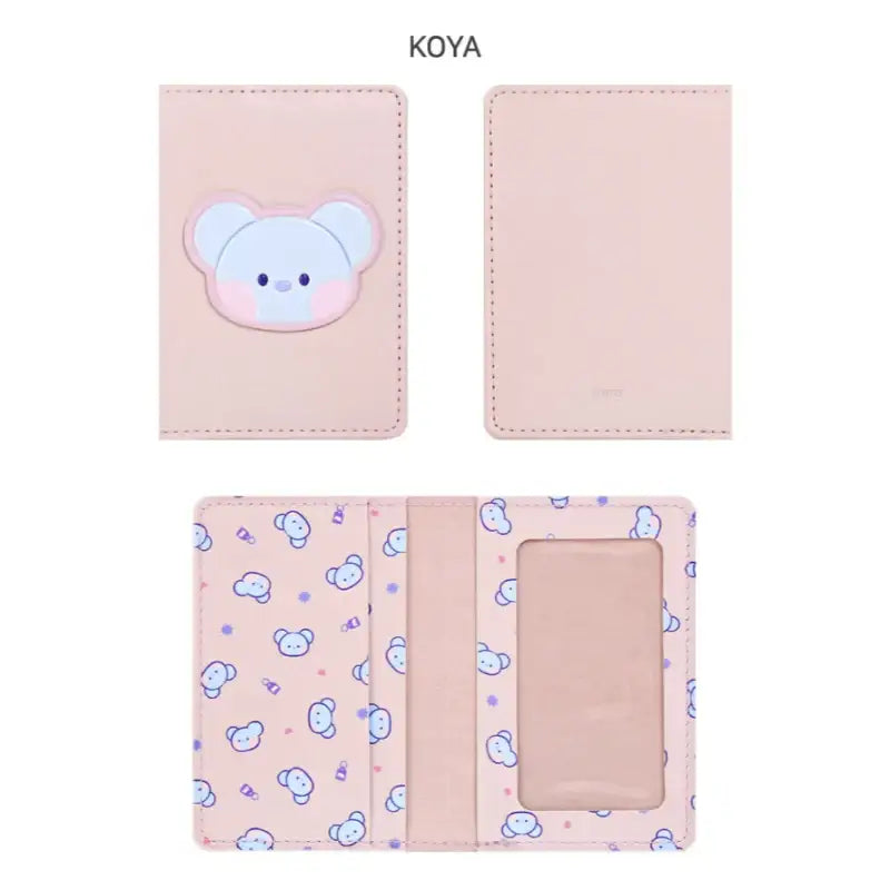 Monopoly x BT21 - Minini Leather Patch Card Case - Monopoly - Accessories - Harumio