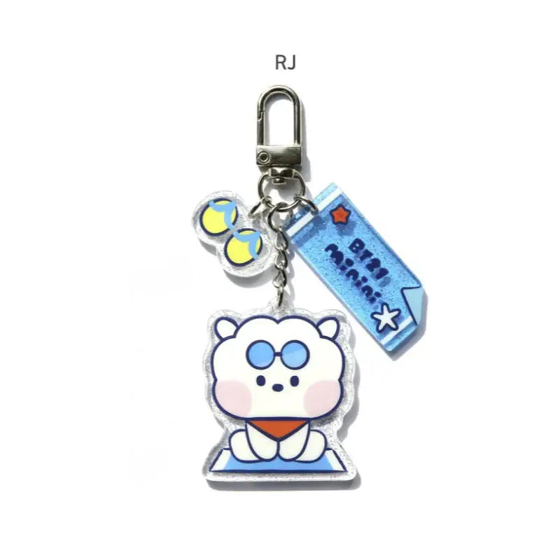 Monopoly x BT21 - Acrylic Keyring - Summer Sky - Monopoly - Accessories - Harumio