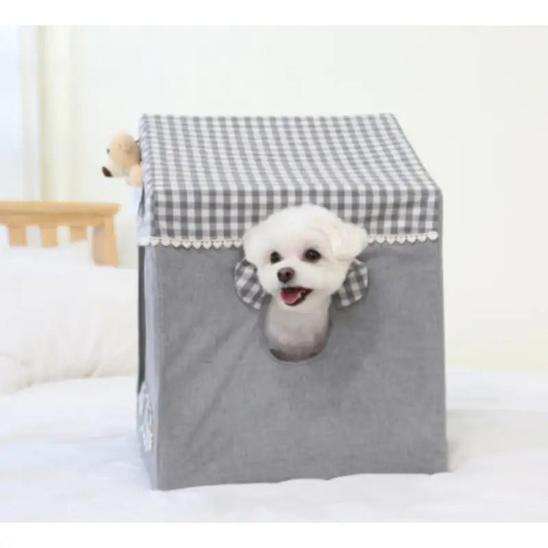 ITSDOG - Peek-a-boo Bear Frame House - ITSDOG - Pet Accesories - Harumio
