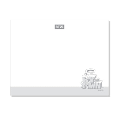 BT21 x Monopoly - Postcard Set - BT21 TOWN