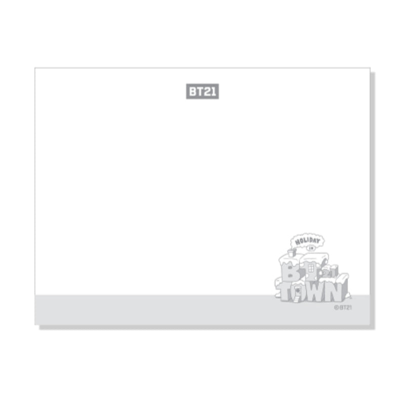 BT21 x Monopoly - Postcard Set - BT21 TOWN