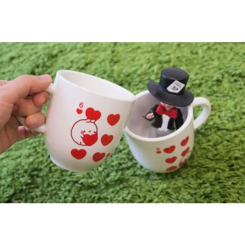 Molang - Heart 6 Mug - Molang - Kitchenware - Harumio