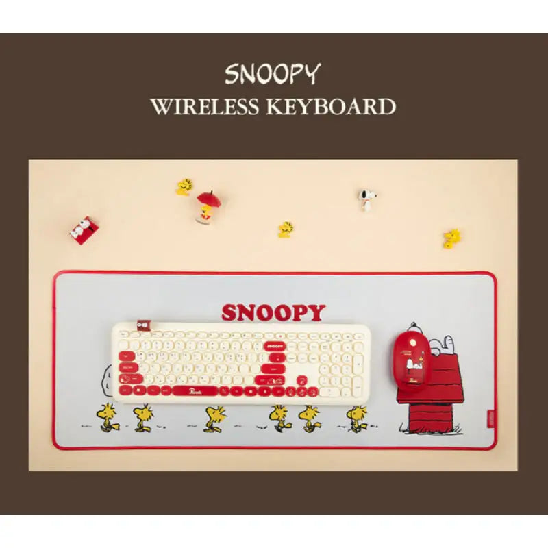 Royce X Peanuts - Snoopy 2022 Multi-Pairing Wireless Bluetooth Keyboard - Royce - Keyboard - Harumio