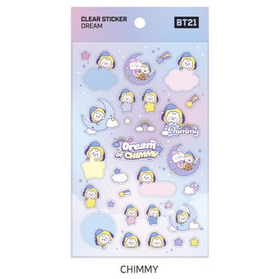 BT21 x Monopoly - Baby Clear Sticker DREAM