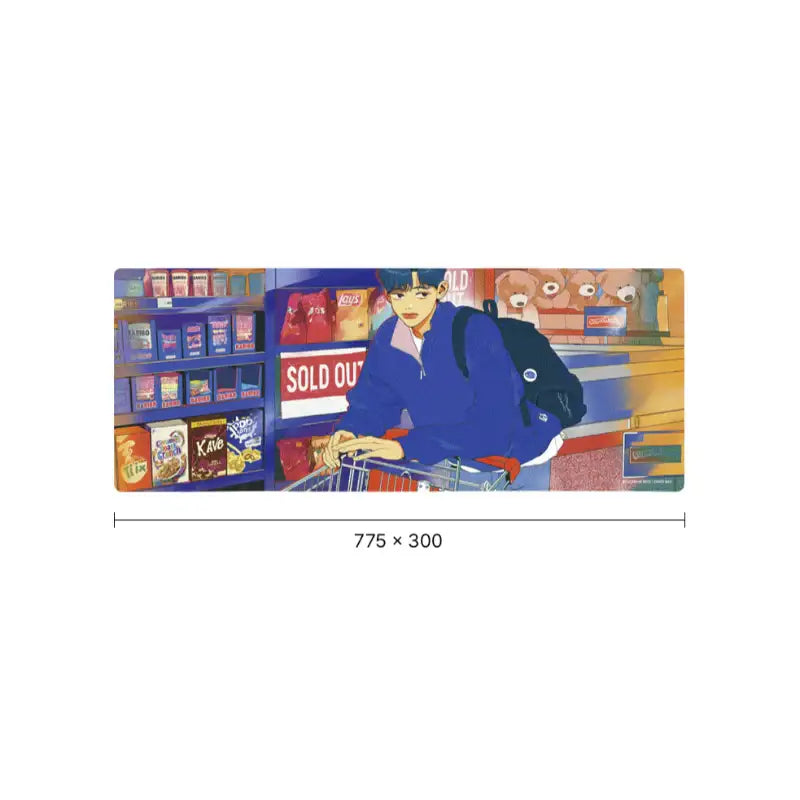 Crack X How To Hate Mate - Long Mouse Pad - Crack Webtoon - Mouse Pads - Harumio