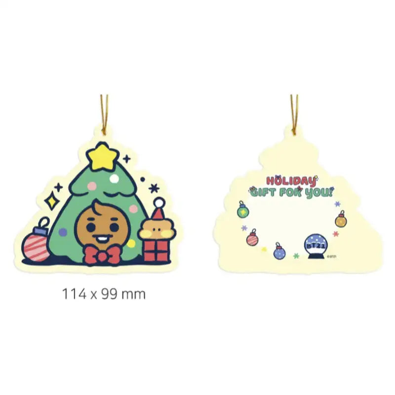 Monopoly x BT21 - Holiday Card - Monopoly - Stationery - Harumio