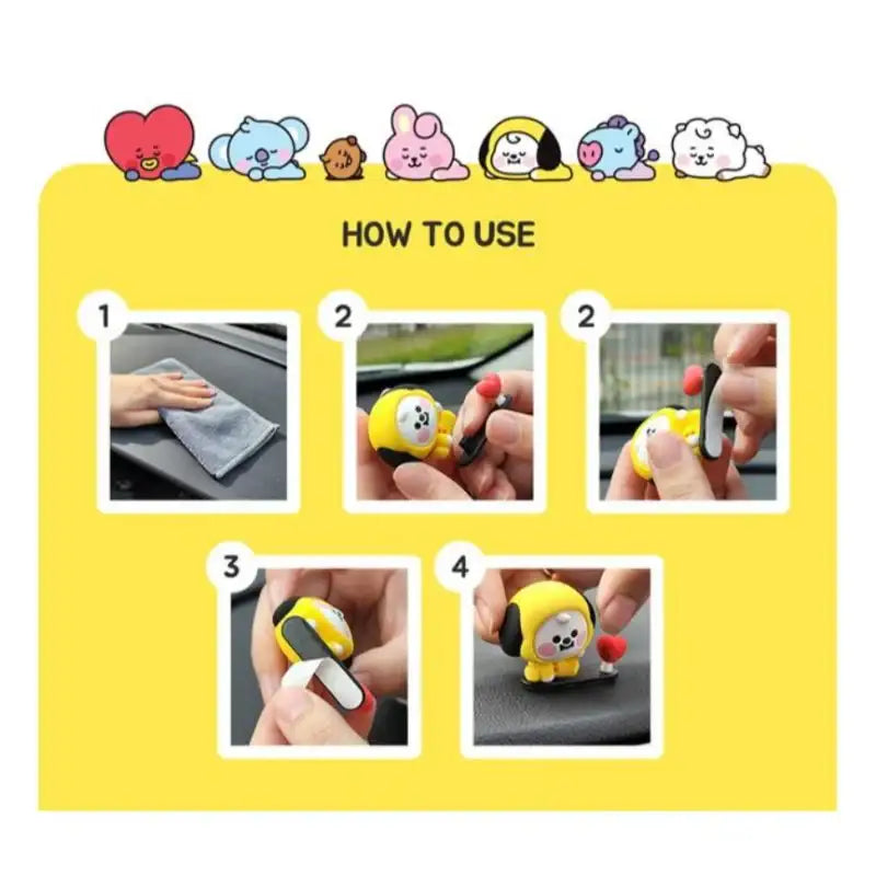 BT21 - Baby Vehicle Figure - BT21 - Accessories - Harumio