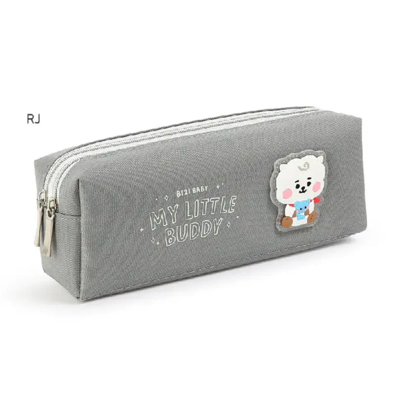 Monopoly X BT21- Twin Pocket Pen Pouch - Little Buddy - BT21 - Accesories - Harumio