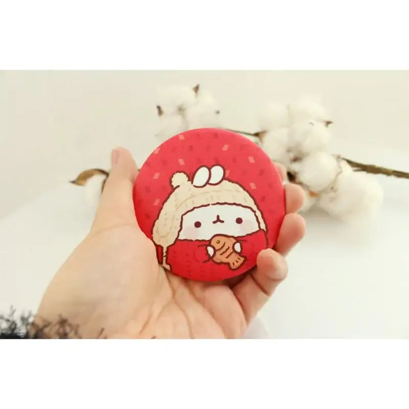 Molang - Cozy Hand Mirror - Molang - Accessories - Harumio