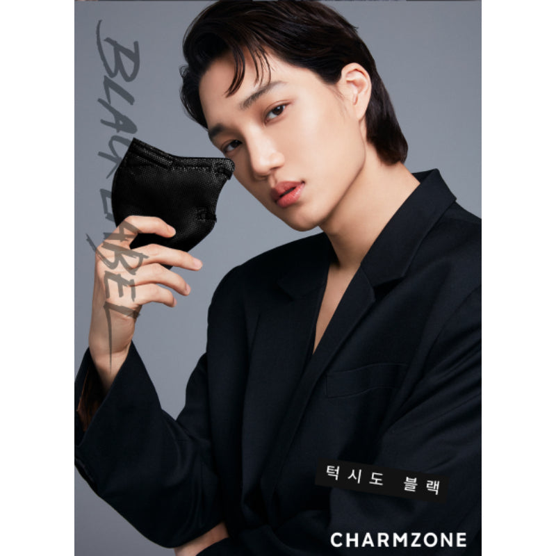Charmzone x EXO Kai - Tone Up Fit Black Label Light Mask KF94
