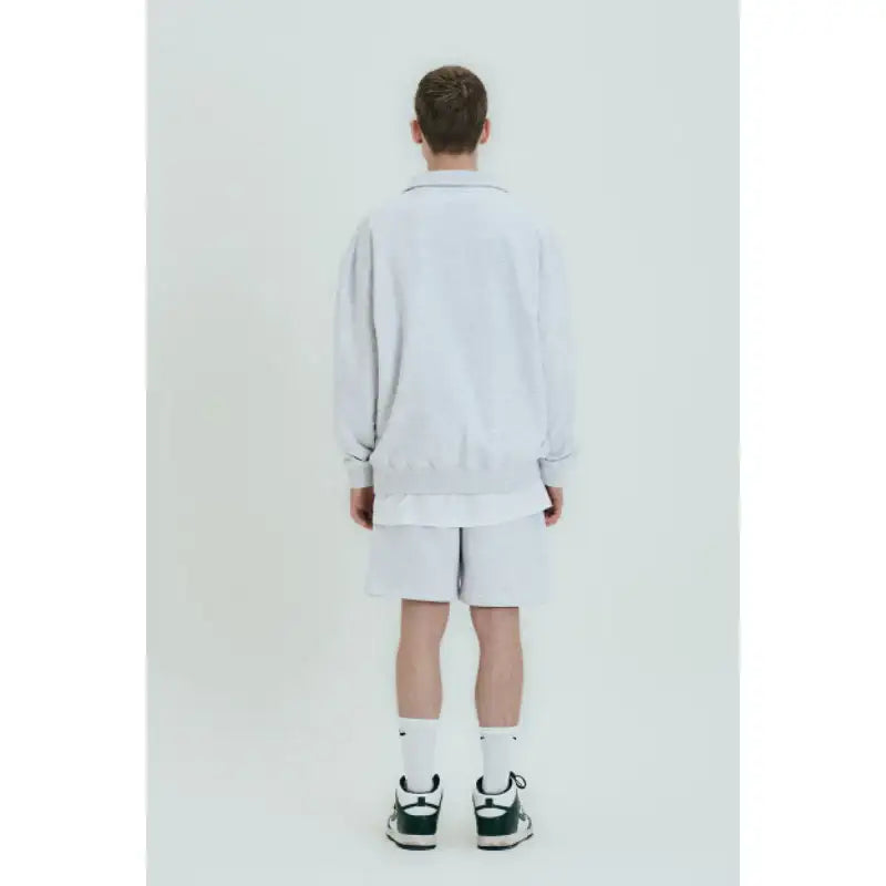 Born Champs x Joohoney - 08 Logo Half Zip Up & Pants Set-up - Born Champs - Jacket - Harumio