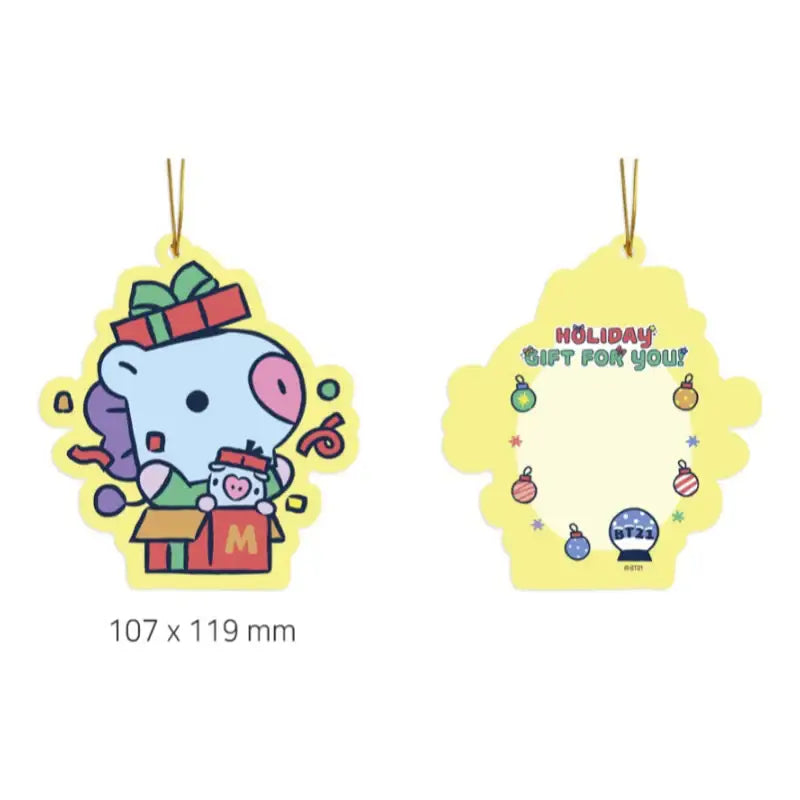 Monopoly x BT21 - Holiday Card - Monopoly - Stationery - Harumio