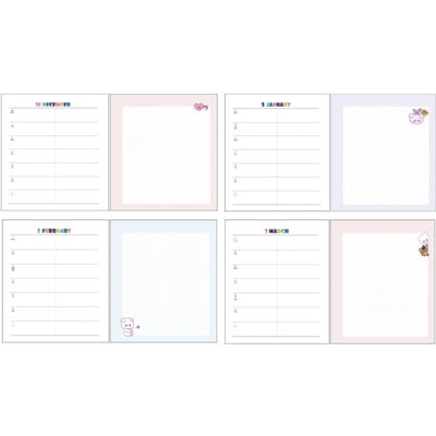 ArtBox - A6 6-Ring Babichon Pinkaholic Glitter 2021 Diary