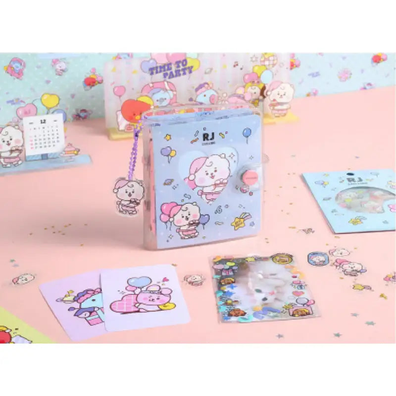 Monopoly X BT21 - 3 Hole Collect Book - Party - BT21 - Accesories - Harumio