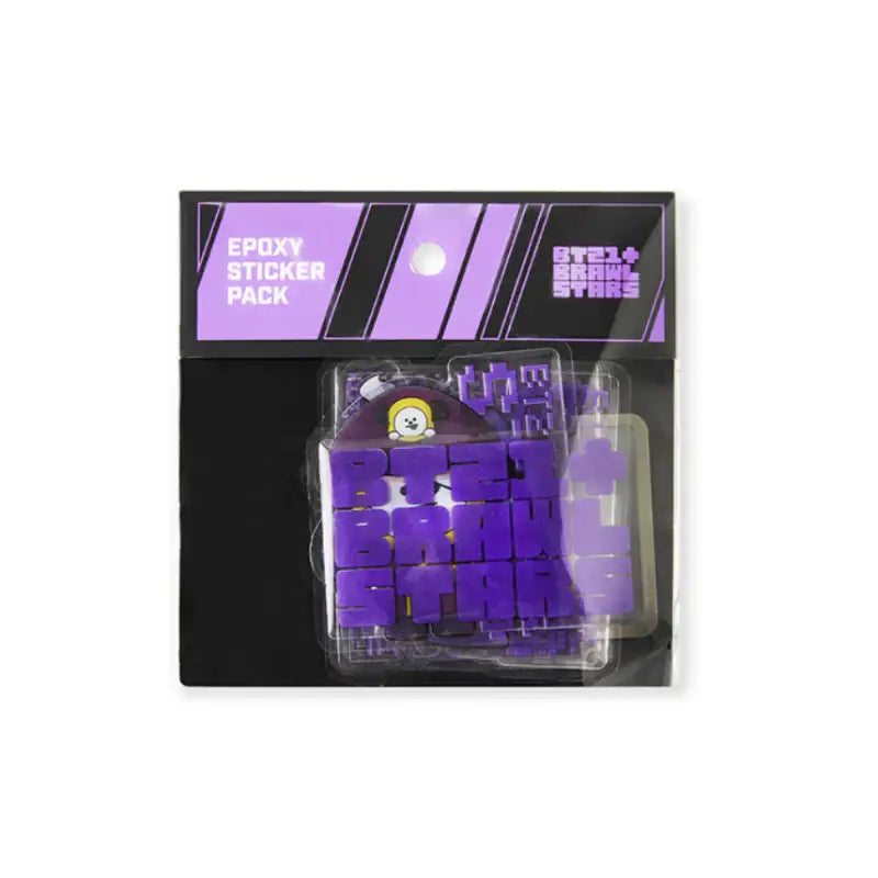 BT21 x Brawl Stars - Epoxy Sticker Pack - BT21 - Stickers - Harumio