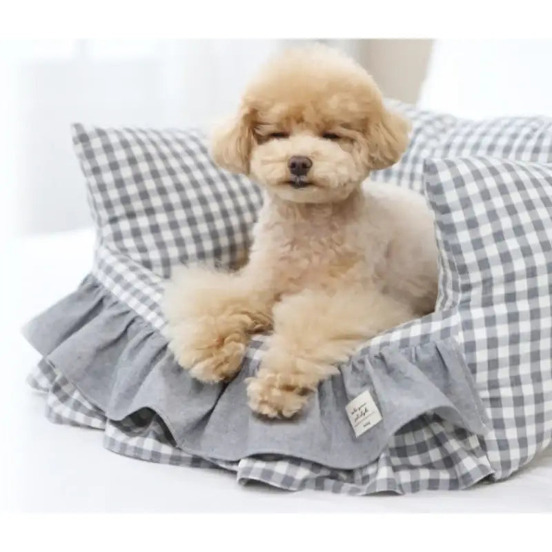 ITSDOG - Kone Ruffle Bed - ITSDOG - Pet Accesories - Harumio