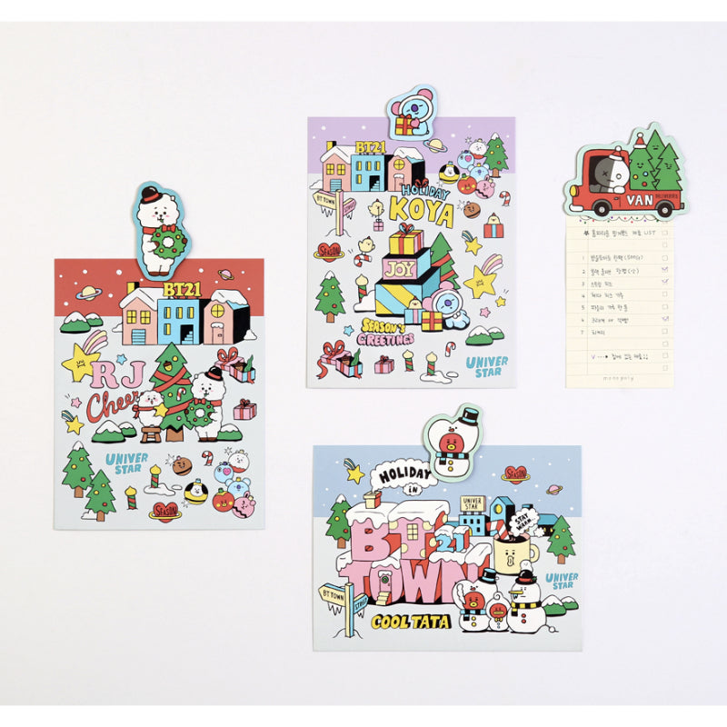 BT21 x Monopoly - Magnet Set - BT21 TOWN