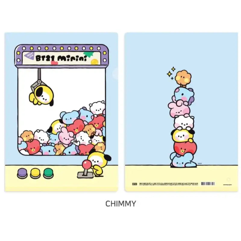 Monopoly x BT21 - Minini L-shaped Folder - Monopoly - Accessories - Harumio