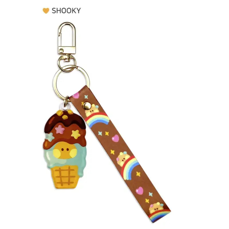 Monopoly x BT21 - Acrylic Strap Keyring - Sweetie - Monopoly - Accessories - Harumio