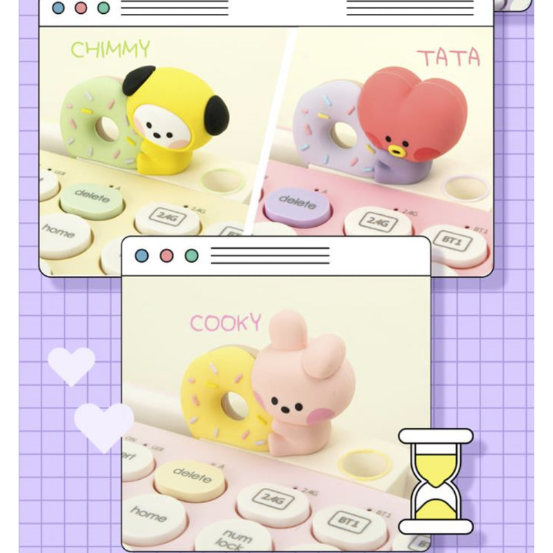 BT21 - Minini Multi Pairing Wireless Keyboard - BT21 - Keyboard - Harumio