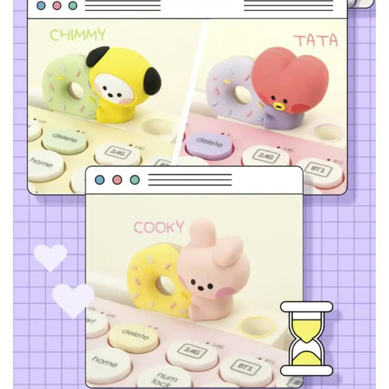 BT21 - Minini Multi Pairing Wireless Keyboard - BT21 - Keyboard - Harumio