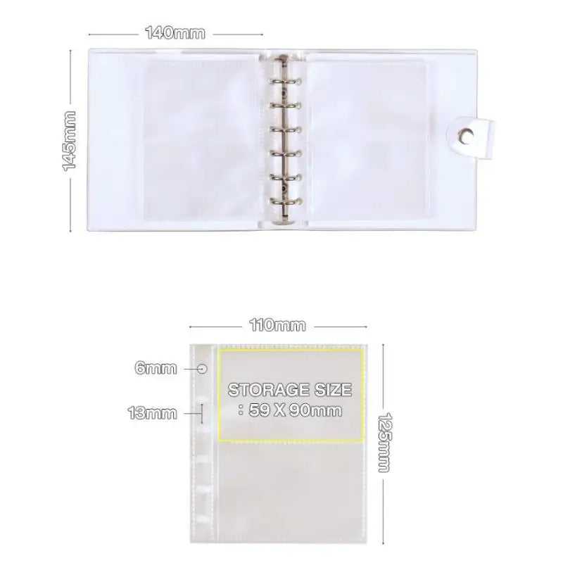 Be On D - 10X10 Exclusive Lover's Record 6 hole Collect Binder - Be On D - collect binder - Harumio