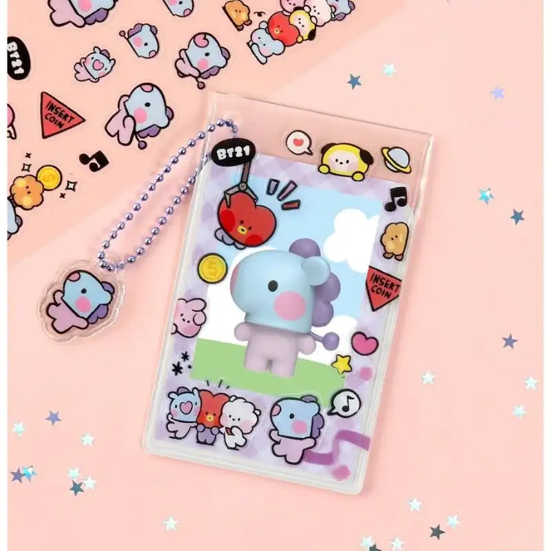 Monopoly x BT21 - Minini Clear Card Holder - Monopoly - Accessories - Harumio
