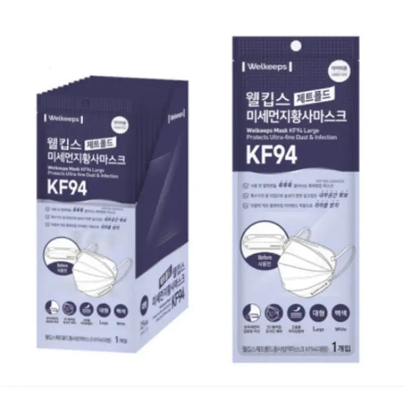Welkeeps - Jetfold Yellow Dust Prevention Mask KF94 - Welkeeps - Masks - Harumio