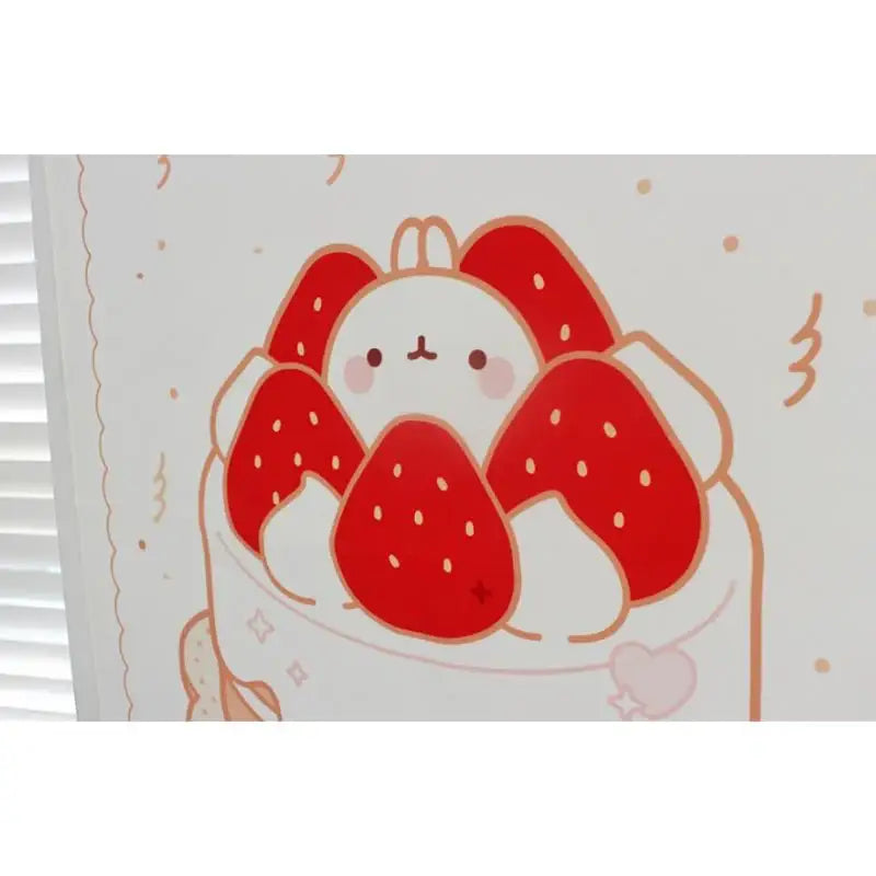Molang - Birthday Cake Fabric Poster - Molang - Accessories - Harumio
