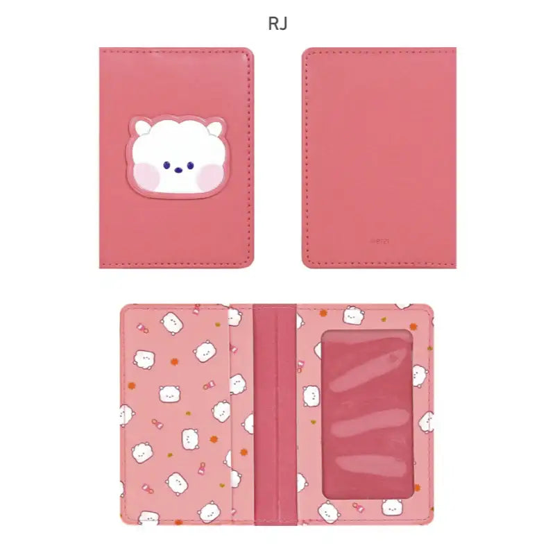 Monopoly x BT21 - Minini Leather Patch Card Case - Monopoly - Accessories - Harumio