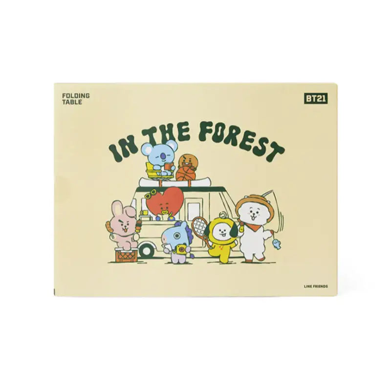 BT21 - Picnic Foldable Table - BT21 - Outdoor Recreation - Harumio