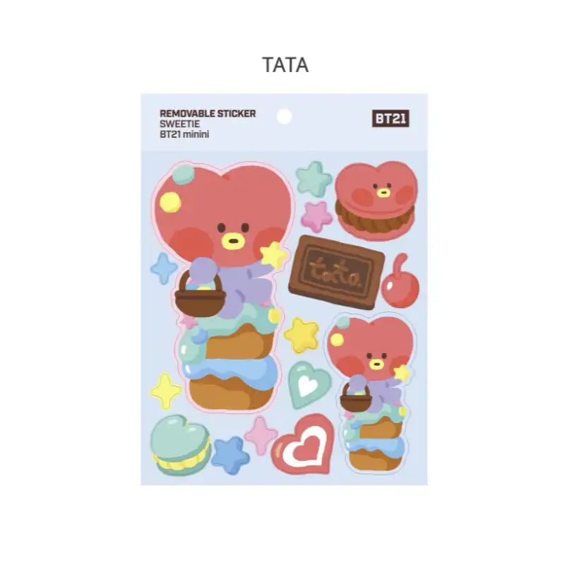 Monopoly x BT21 - Removable Sticker - Sweetie - Monopoly - Accessories - Harumio