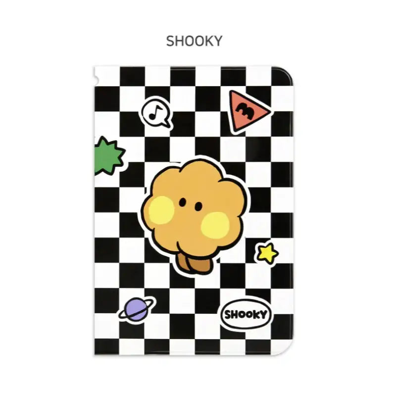 Monopoly x BT21 - Minini Passport Cover - Checkered - Monopoly - Accessories - Harumio