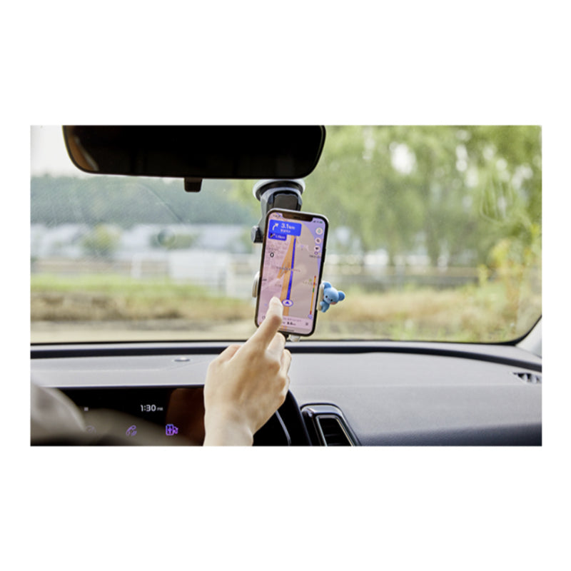 BT21 - Minini Car Smartphone Fast Charging Cradle