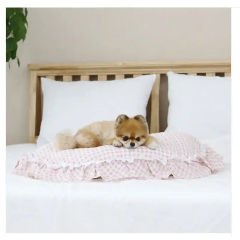 ITSDOG - Dog Cat Waffle Cool Cushion Bed - ITSDOG - Pet Accesories - Harumio