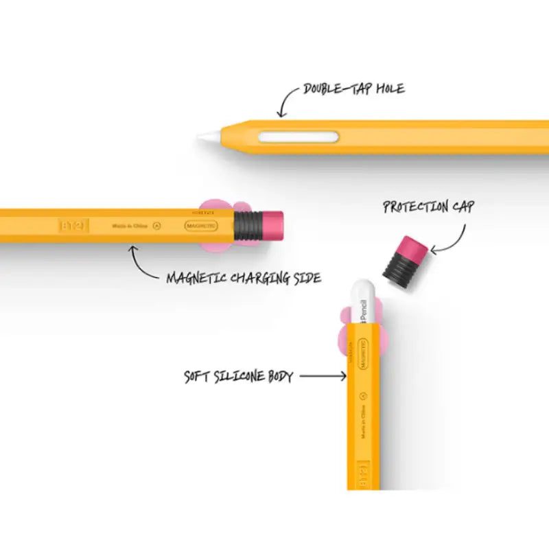 Line Friends x BT21 - Elago Apple Pencil 2nd Generation Silicone Case - BT21 - Electronics - Harumio