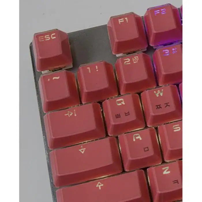 Archon - Low Profile Crystal Clear Keycap Set - Archon - Mechanical Keyboard - Harumio