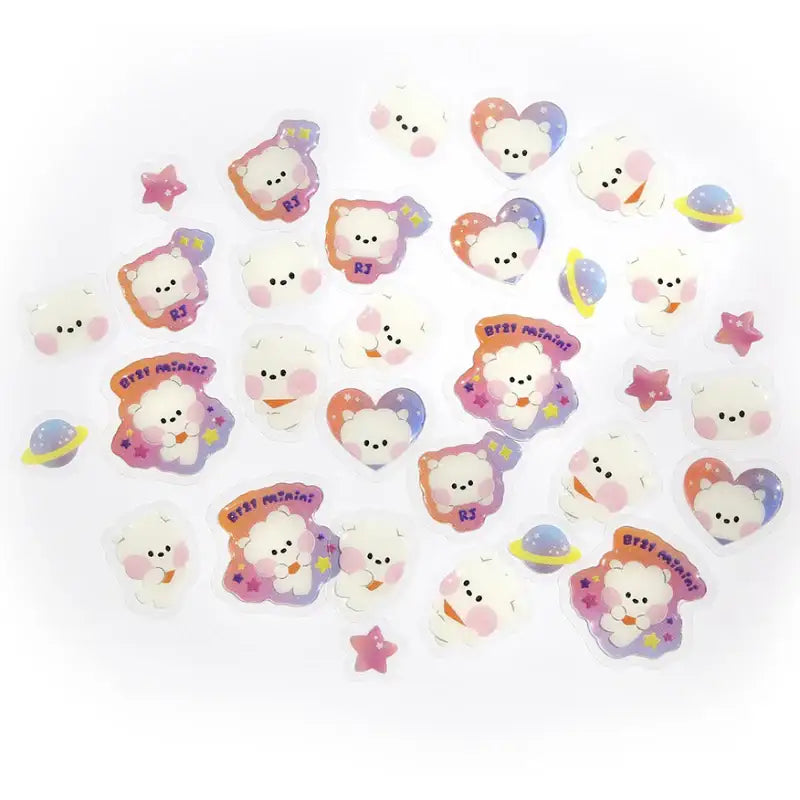 Monopoly x BT21 - Minini Flake Sticker - Monopoly - Stationery - Harumio