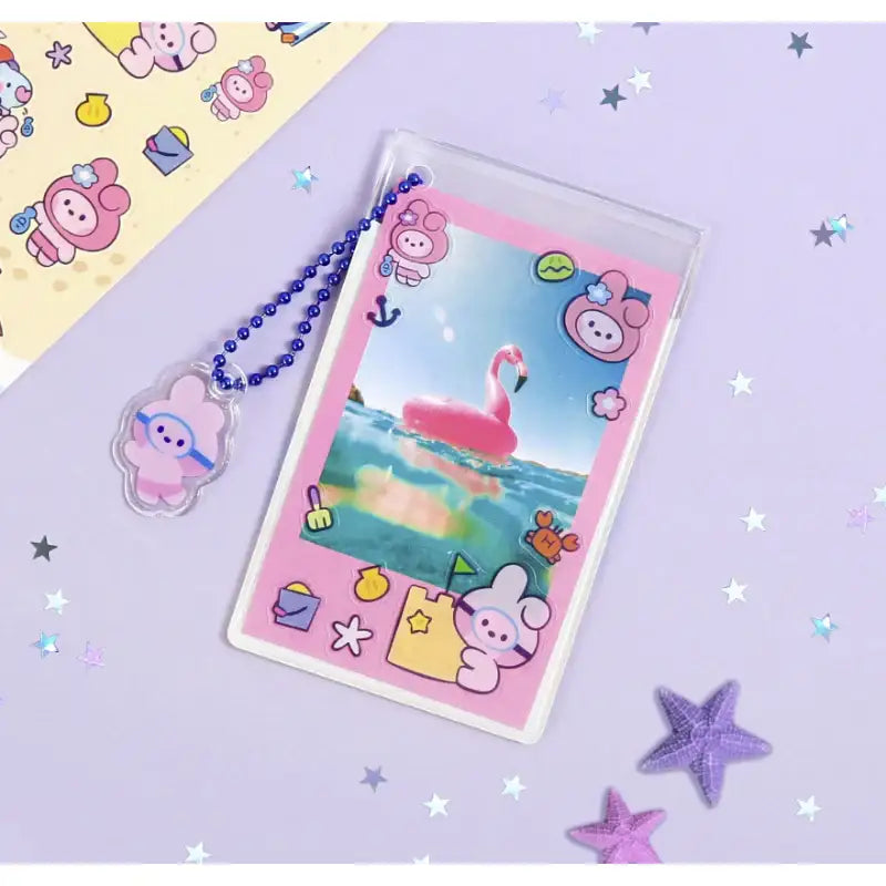 Monopoly x BT21 - Clear Card Pocket - Summer Sky - Monopoly - Stationery - Harumio
