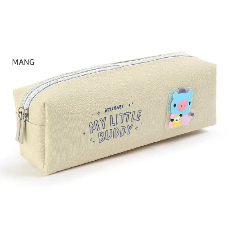 Monopoly X BT21- Twin Pocket Pen Pouch - Little Buddy - BT21 - Accesories - Harumio