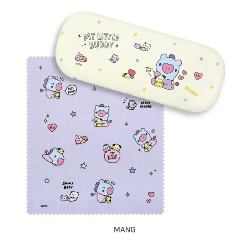 Monopoly x BT21 - Glasses Case Set - Little Buddy - Monopoly - Accessories - Harumio