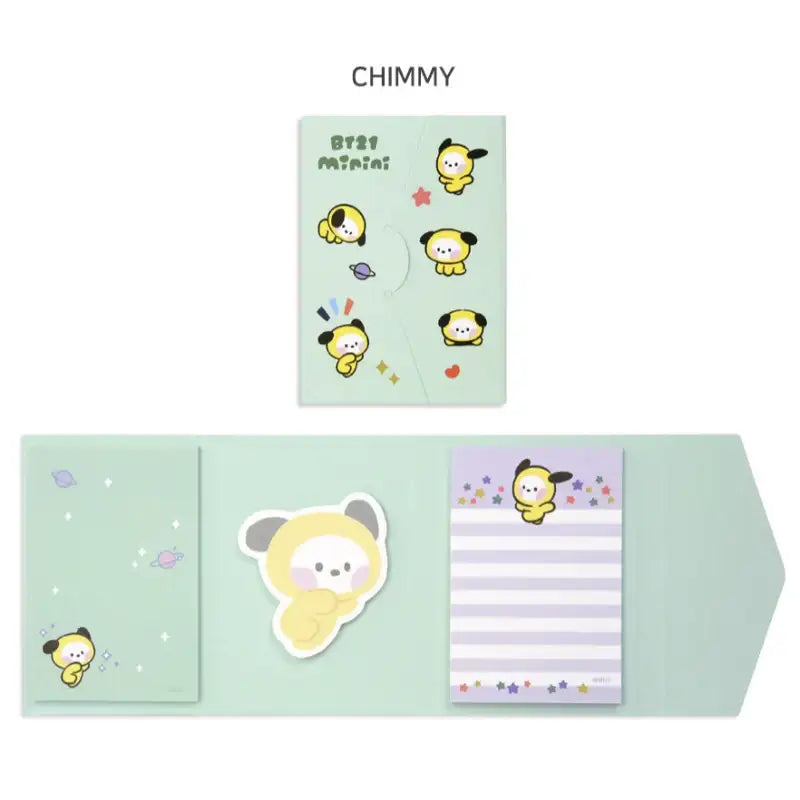 Monopoly x BT21 - Minini Sticky Memo - Monopoly - Stationery - Harumio